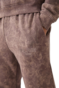 Logo personnalisé 2025 broderie en détresse survêtement pour hommes à capuche grande taille écologique imprimé solide motif hiver essentiel - Product Image 4