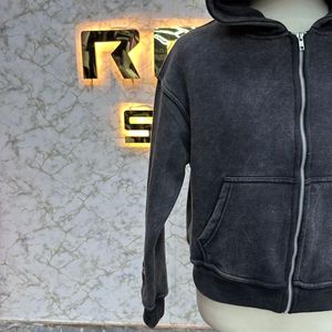 Prix réglable Tendance Style Le Plus Demandé Numérique Imprimé Polaire Fermeture Éclair À Capuche Solide 100% Coton Respirant Unisexe Hoodies - Product Image 3