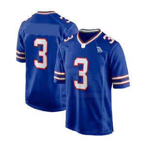 Servicio OEM, Venta al Por Mayor, Jersey de Fútbol Americano Personalizado, Manga Corta, Transpirable, Alta Calidad, Nueva Llegada - Product Image 1