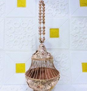 Handmade Pearl Beaded <b>Clutch</b> Satin Lining Flap Closure Shoulder Strap 1-1.9L Capacity-Fashionable Ladies <b>Wedding</b> Evening <b>Bag</b> - Product Image 2
