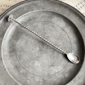 Cuchara de barra de Metal en espiral larga para camareros que ayudan a lograr un movimiento de agitación suave para una mezcla de cóctel perfecta - Product Image 1