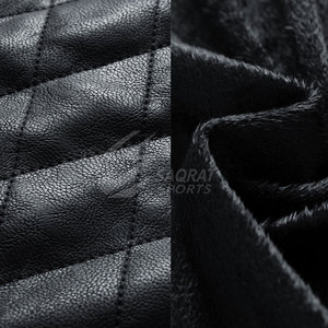 Chaqueta de Cuero para Hombre con Logotipo Frontal Personalizado, Color Sólido, Impermeable, Transpirable, Estilo Urbano, Oferta, Precio Razonable - Product Image 4