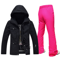 2025 vêtements de sport d'hiver pour hommes femmes imperméable respirant Ski neige costumes surdimensionné extérieur veste pantalon survêtement vêtements