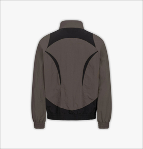 Survêtement coupe-vent en polyester pour homme Streetwear Survêtement Ensemble short 2 pièces Veste coupe-vent réfléchissante pour homme Survêtement - Product Image 4