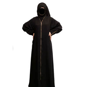 Abaya Islámica Modesta de Alta Calidad para Mujer, Personalizada, de Chifón, 100% Algodón, Talla Grande - Product Image 5