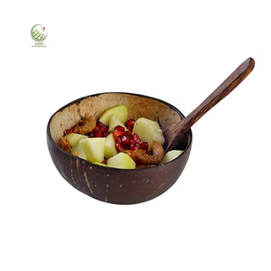 Vaisselle ovale durable et durable de bol de coquille de noix de coco naturelle pour une expérience culinaire élégante - Product Image 1