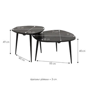 ชุดภัตตาคารไม้เนื้อแข็งเป็นรูปสี่เหลี่ยมผืนผ้าที่ทันสมัยเฟอร์นิเจอร์เชิงพาณิชย์เป็นมิตรกับสิ่งแวดล้อมทนทานทำความสะอาดง่ายความหนาแน่นสูง10-Seater สีฟ้า - Product Image 3