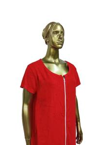 Vestido de rizo suave vestido de tela de rizo poliéster algodón exportador de algodón personalizado ropa India fabricada en India - Product Image 4