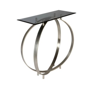 CONSOLE moderne en aluminium avec DESIGN feuille - Product Image 2