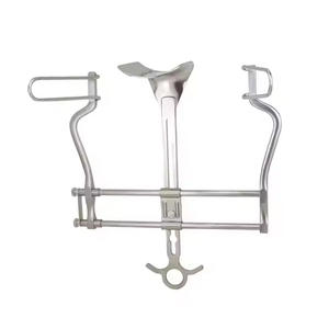 Écarteur abdominal Balfour 20cm ouverture écarteur abdominal en acier inoxydable de qualité allemande avec instrument chirurgical à lame centrale - Product Image 1