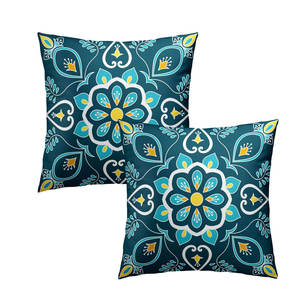 Último diseño 100% algodón orgánico estampado personalizado decoración del hogar Fundas de cojín fabricante indio - Product Image 5