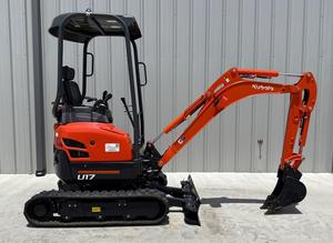 Miniexcavadora Kubota U17 con Certificación EPA y CE, 1.7 Toneladas, 17HP, Cilindro Hidráulico Eaton, Motor Principal, Bomba, Caja de Cambios, PLC - Product Image 3