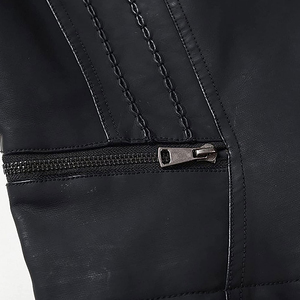 Veste en cuir unie pour femme sur mesure, respirante, rembourrée en coton, en toile tricotée, streetwear pour l'hiver, Nuraksports, meilleure qualité - Product Image 6