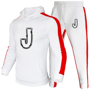 Mens Tracksuit Printing Casual <b>Hoodies</b> Sweatpants 2 Pcs Set Daily Sports Jogging Suits Fashion Hot Sales Street Mens Clothing - Product Image 1