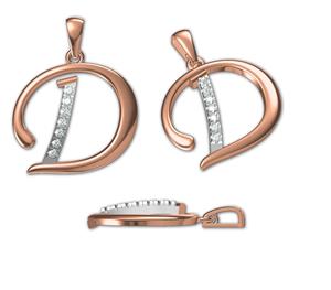 Premium Elegant Personalized D-Alphabet 14K Fine Pendant <b>Necklace</b> for Women Stylish Gold-Plated <b>Letter</b> Charm Perfect Gift - Product Image 4