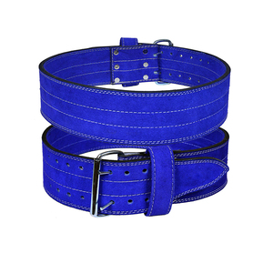 Ceinture de gymnastique en cuir de vachette robuste avec soutien du dos Ceinture d'entraînement réglable en vente en ligne - Product Image 2