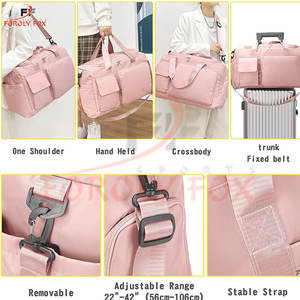 Nouveaux sacs de luxe Weekender vente en gros grand sac de sport concepteur étanche unisexe style voyage logo personnalisé sac de voyage - Product Image 6