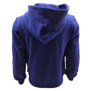 Sweat-shirt à capuche en coton zippé personnalisé impression bouffante double fermeture éclair sweats à capuche décontractés pour hommes - Product Image 2