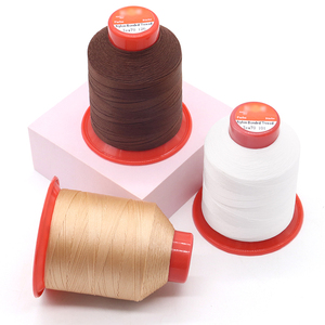 <span class=keywords><strong>Fil</strong></span> à <span class=keywords><strong>coudre</strong></span> en nylon collé haute ténacité HONGQIAO 8oz 840D/3 Tex280 Tkt11 100g en bobine pour articles en cuir - Product Image 2