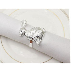 Servilletero de Metal de calidad creativa, servilletero de conejo antiguo para la decoración de la Mesa del restaurante del Hotel más vendido, soporte de tejido - Product Image 2