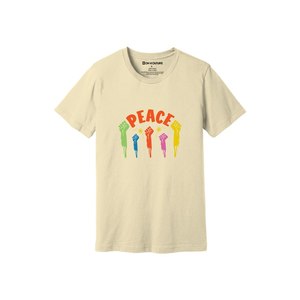 Camiseta de algodón 100% con temas de bondad, estampado de estilo informal, 12 opciones de color, 160-180, colocación de diseño personalizable GSM pesado - Product Image 1