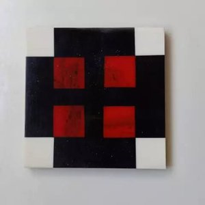 Sous-verre en résine en bois de couleur personnalisée Accessoires pour le thé Sous-verres en résine époxy en bois - Product Image 4