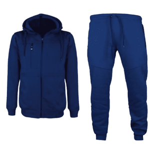 Conjunto Deportivo de 2 Piezas para Hombre, Sudadera con Capucha Gruesa y Pantalones, Ropa Deportiva Abrigada, Estilo Hip Hop, para Invierno y Otoño - Product Image 6