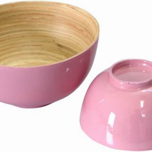 ชามสลัดทำจากใยไผ่เป็นมิตรกับสิ่งแวดล้อมทำด้วยมือน้ำหนักเบาทนทานผู้ผลิตขายส่งจากเวียดนาม - Product Image 3