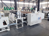 Machine semi-automatique de fabrication de papier toilette pour petites entreprises, machine de rembobinage de papier toilette