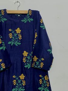 Camisa confeccionada para mujer de alta calidad con estampado de bloques Shararas ropa informal para mujer ropa Lenin trajes Lenin confeccionados paquistaníes - Product Image 3