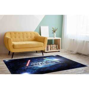 Tapis Star Wars : Décoration de film moderne, tapis pour chambre de garçon, tapis en chenille - Product Image 4