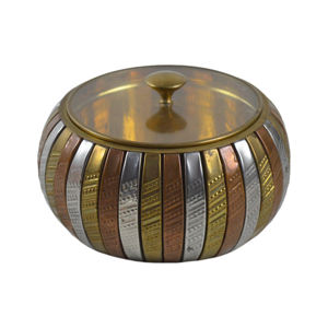 Tarro de Almacenamiento de Madera Ideal para Utensilios de Cocina, Tarro para Galletas con Diseño de Acabado Esmaltado, Recipientes para Almacenamiento de Galletas, Diseño de Madera - Product Image 6