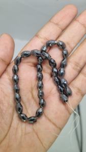 ลูกปัดเพชรโมอิสซาไนต์สีดำ ลูกปัดเพชรเจียระไน สำหรับทำเครื่องประดับ เพชรโมอิสซาไนต์ - Product Image 4