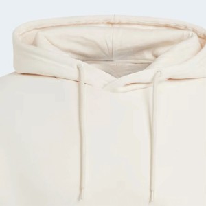 Vente en gros de sweats à capuche pour hommes surdimensionnés 100% coton avec logo personnalisé pull survêtements avec capuche motif solide hiver blanc lourd - Product Image 6