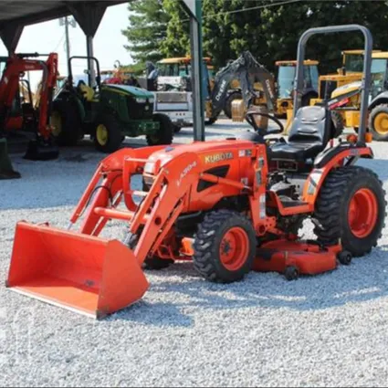 Prix bon marché Kubota LA304 tracteur avec avant et chargeuse-pelleteuse