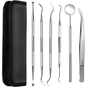 Kit de herramientas de higiene dental de la mejor calidad, removedor de cálculo, Instrumentos dentales para el cuidado de los dientes, aprobado por CE ISO - Product Image 1