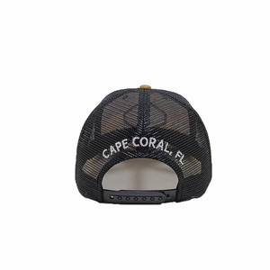 Sombrero de camionero con logotipo de parche tejido personalizado de alta calidad, gorras de camuflaje para caza con espalda de malla, diseño de Hip Hop deportivo e informal para exteriores, superventas - Product Image 6
