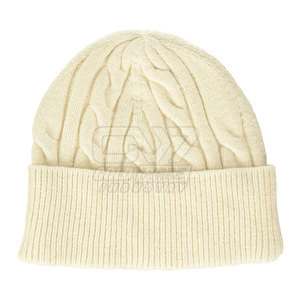 OEM Services Stylish Beanie Hats in <b>Wool</b> Fabric With Customized Logo Regular Fit Casual Winter Wear Beanies Hats - Product Image 1