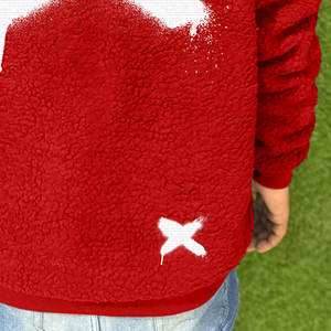 New Arrival Custom Design Warm Fleece Male <b>Oversized</b> Blank Pullover Sweater Men Fleece <b>Sherpa</b> <b>Hoodies</b> for Boys - Product Image 6