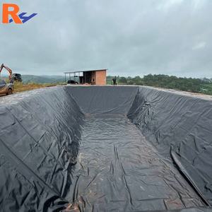 Feuilles de géomembrane HDPE industrielles de 0,75 mm, meilleur <span class=keywords><strong>prix</strong></span>, revêtement de <span class=keywords><strong>bassin</strong></span> en plastique, revêtement de canal et sous-couche de <span class=keywords><strong>bassin</strong></span> de haute qualité - Product Image 3