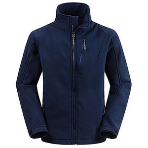 Chaqueta Softshell Azul Marino Oscuro Unisex de Alta Calidad 2025, Chaqueta con Capucha y Cuello de Piel para Invierno, Chaqueta con Cremallera para Hombre y Mujer - Product Image 4