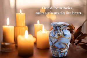 Fabricante personalizado acabado a mano estilo americano urnas hechas a mano de aluminio metal adultos urnas para cenizas humanas - Product Image 2