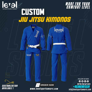 2025 Kimono personalizado Jiu Jitsu uniforme 2025 entrenamiento lucha mezcla profesional artes marciales superventas Gis Karate traje - Product Image 2