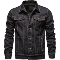 Veste en jean élégante pour hommes Matériau de qualité supérieure Ajustement moderne Parfait pour les tenues de bureau en voyage ou le confort en toute saison