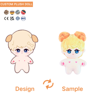 Peluches personnalisées d'usine Poupée en peluche de 10cm Poupée Bjd personnalisée Jouets beauté mode Vraies poupées Accessoires pour filles