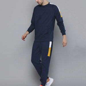 Conjunto Deportivo de Invierno Personalizado para Hombre, con Patrón Liso, 100% Algodón, Ligero y Transpirable para Correr - Venta al por Mayor para Adultos - Product Image 4