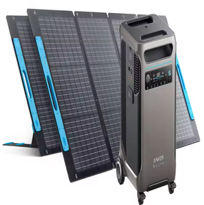 Tendance du moment, prix bas, station d'alimentation portable originale Nker-S OLIX F3800, kit de deux panneaux solaires de 200 W, prêt à être expédié en gros - Product Image 4