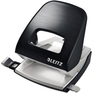 เครื่องเจาะกระดาษ Leitz NeXXt Style 5006 สีดำซาติน ขนาด 8 ซม. สำหรับ 30 แผ่น (80 กรัม/ตร.ม.) พร้อมรางนำ - Product Image 3