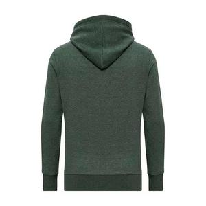 Venta al por mayor nueva 100% algodón cremallera Premium hombres Sudadera con capucha Essentials logotipo bordado personalizado de gran tamaño ropa de calle de peso pesado - Product Image 2