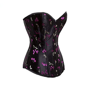 Venta caliente con corsé de satén de mujer de color personalizado/contraste con corsé de satén de precio barato competitivo personalizado de calidad superior - Product Image 4